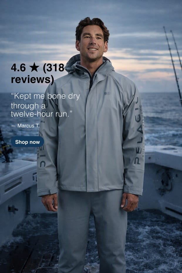 PELAGIC Torrent Jacket composited by xfer