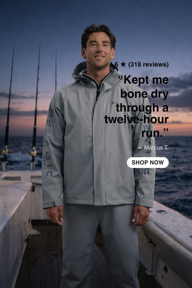 PELAGIC Torrent Jacket composited by gpt54